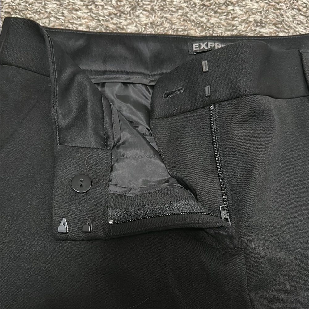 Express Classic Black Trousers - Picture 4 of 5